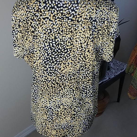 Hearts of palm, women's yellow, black, white top, Very comfortable, size… - Picture 5 of 6